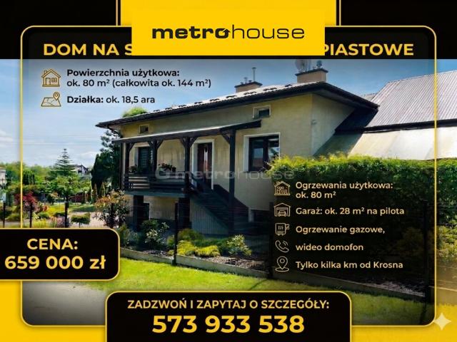 Dom, Miejsce Piastowe, Krośnieńska, 144.78 m², sprzedam dom