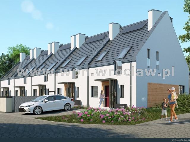 Dom na sprzedaż 4 pokoje Wrocław Psie Pole, 95 m2, działka 170 m2
