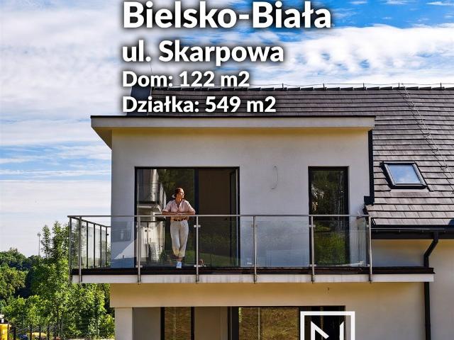 Dom na sprzedaż 4 pokoje Bielsko Biała, 122,66 m2, działka 549 m2