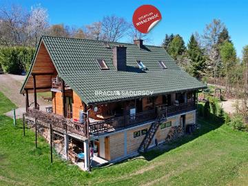Dom na sprzedaż 4 pokoje bocheński, 133 m2, działka 2400 m2