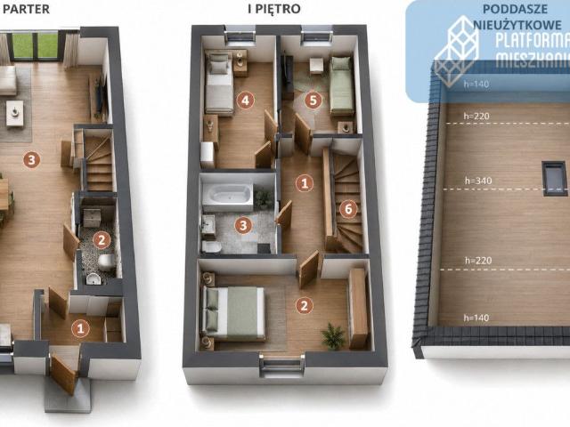 Dom na sprzedaż 4 pokoje gdański, 84,63 m2, działka 80 m2
