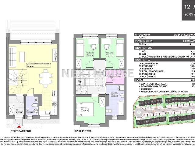 Dom na sprzedaż 4 pokoje Gliwice, 90,85 m2