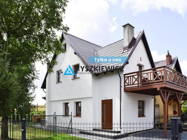 Dom na sprzedaż 4 pokoje kościerski, 150 m2, działka 543 m2