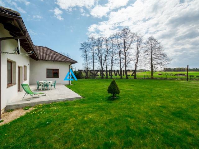 Dom na sprzedaż 4 pokoje kościerski, 189 m2, działka 4500 m2