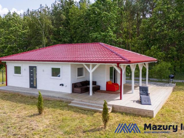 Dom na sprzedaż 4 pokoje Pasym, 63,54 m2, działka 1422 m2