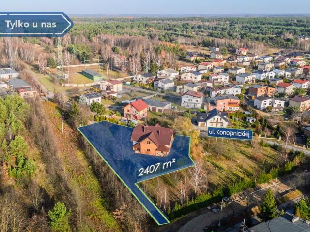 Dom na sprzedaż 4 pokoje Radomsko, 515 m2, działka 2407 m2
