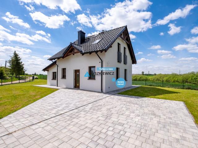 Dom na sprzedaż 4 pokoje starogardzki, 142,23 m2, działka 1700 m2