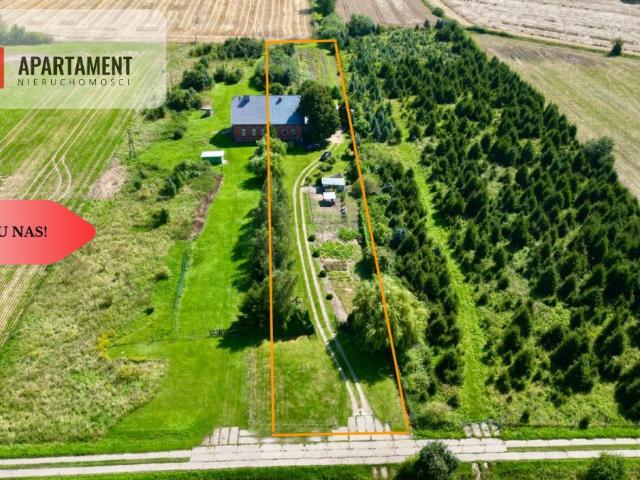 Dom na sprzedaż 5 pokoi malborski, 120 m2, działka 4682 m2