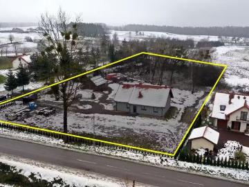 Dom na sprzedaż 5 pokoi mrągowski, 94,88 m2, działka 3000 m2
