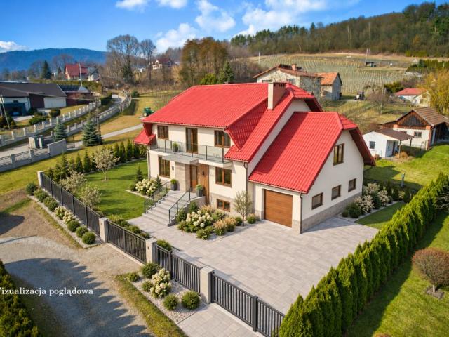 Dom na sprzedaż 5 pokoi nowosądecki, 259 m2, działka 800 m2