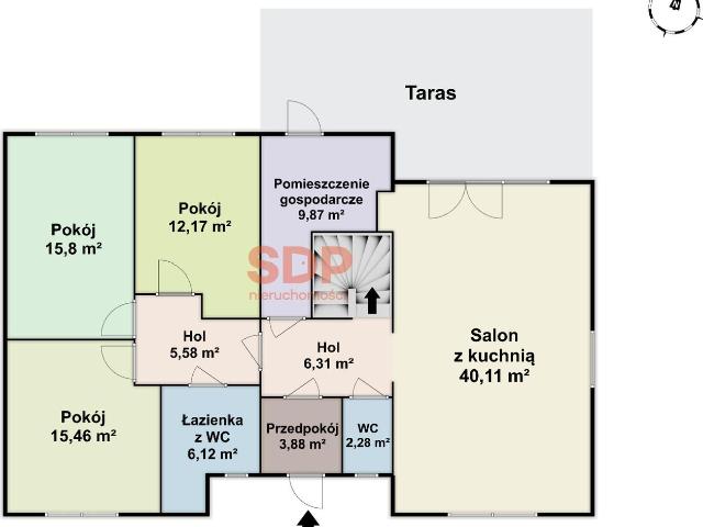 Dom na sprzedaż 5 pokoi oławski, 216,90 m2, działka 1500 m2