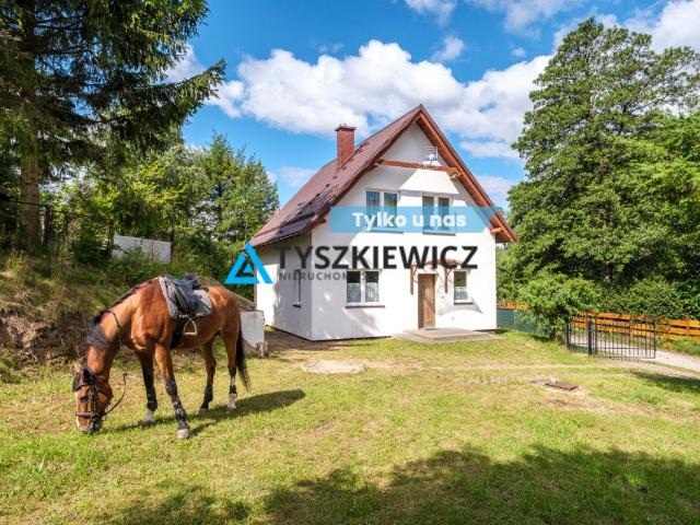 Dom na sprzedaż 5 pokoi kościerski, 120 m2, działka 740 m2