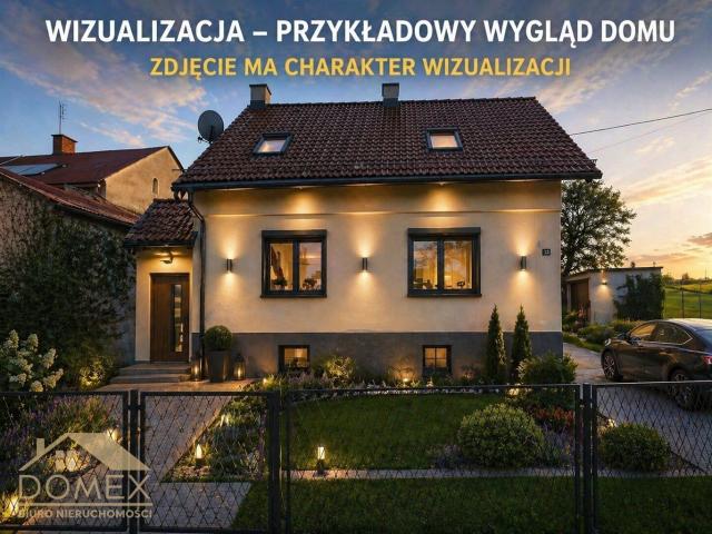 Dom na sprzedaż 5 pokoi raciborski, 110 m2, działka 3570 m2
