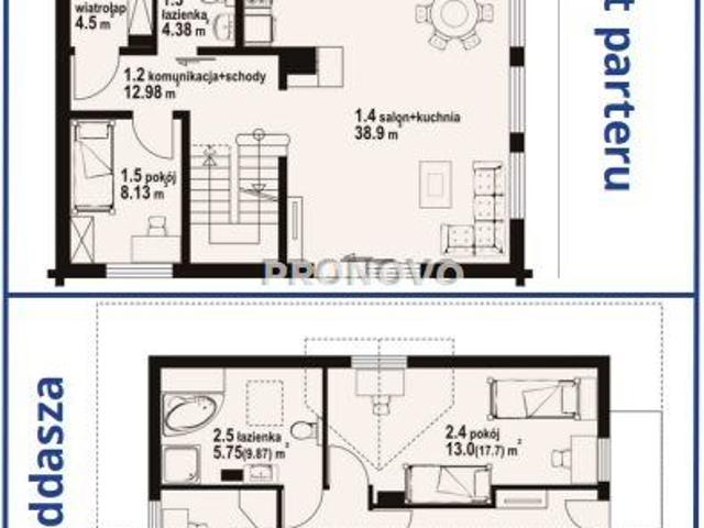 Dom na sprzedaż 5 pokoi Szczecin Północ, 115 m2, działka 599 m2