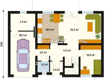 Dom na sprzedaż 5 pokoi Szubin, 165 m2, działka 926 m2