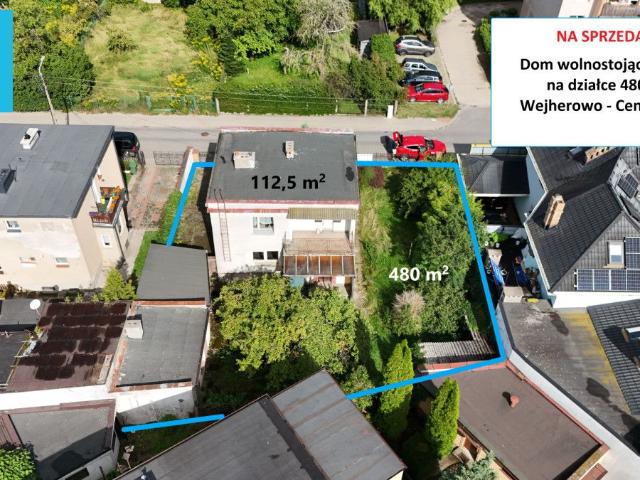 Dom na sprzedaż 5 pokoi Wejherowo, 112,50 m2, działka 480 m2
