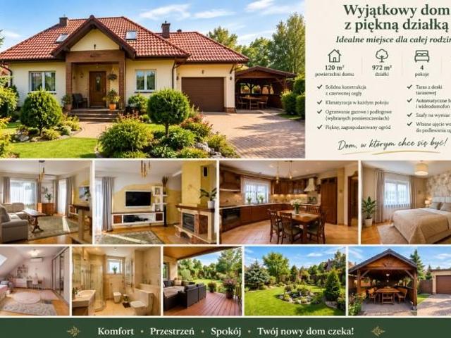 Dom na sprzedaż 5 pokoi wołomiński, 120 m2, działka 972 m2