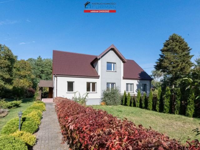 Dom na sprzedaż 6 pokoi chodzieski, 166,30 m2, działka 1645 m2