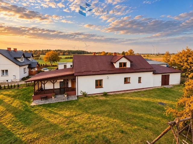 Dom na sprzedaż 6 pokoi Działdowo, 110 m2, działka 3758 m2