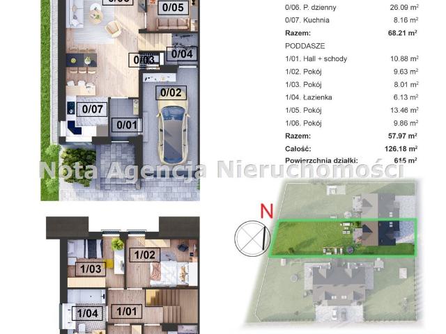 Dom na sprzedaż 6 pokoi wałbrzyski, 127 m2, działka 500 m2