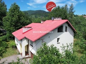 Dom na sprzedaż 7 pokoi limanowski, 234 m2, działka 1600 m2