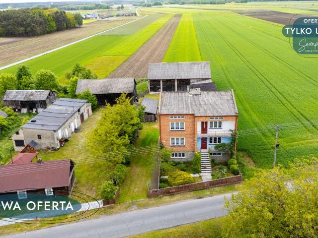 Dom na sprzedaż 7 pokoi sieradzki, 180 m2, działka 3000 m2