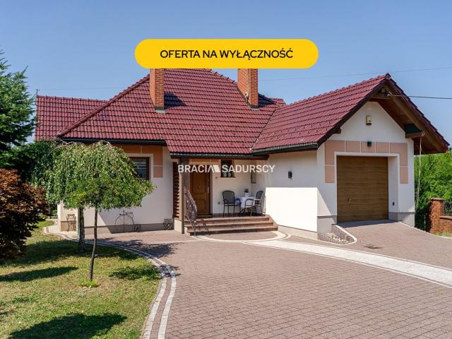 Dom na sprzedaż 7 pokoi wadowicki, 166 m2, działka 1200 m2