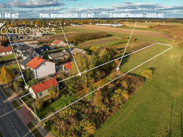 Dom na sprzedaż 1 pokój Latowicz, 62 m2, działka 3323 m2