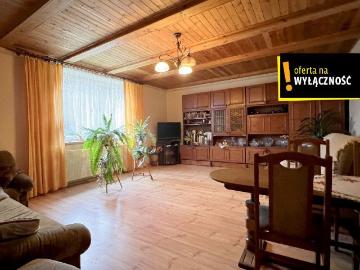 Dom na sprzedaż 2 pokoje włoszczowski, 90 m2, działka 4800 m2