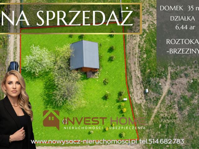 Dom na sprzedaż 2 pokoje nowosądecki, 35 m2, działka 7,030 m2