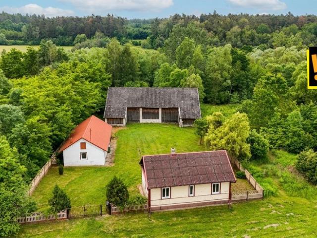 Dom na sprzedaż 2 pokoje Oleśnica, 60 m2, działka 10000 m2