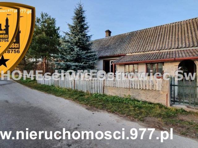 Dom na sprzedaż 2 pokoje ostrowiecki, 75 m2, działka 34000 m2