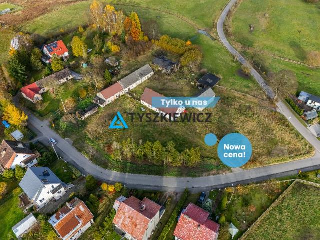 Dom na sprzedaż 3 pokoje bytowski, 60 m2, działka 2900 m2