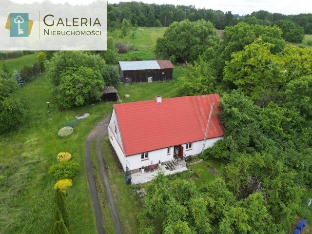 Dom na sprzedaż 3 pokoje elbląski, 72 m2, działka 3096 m2
