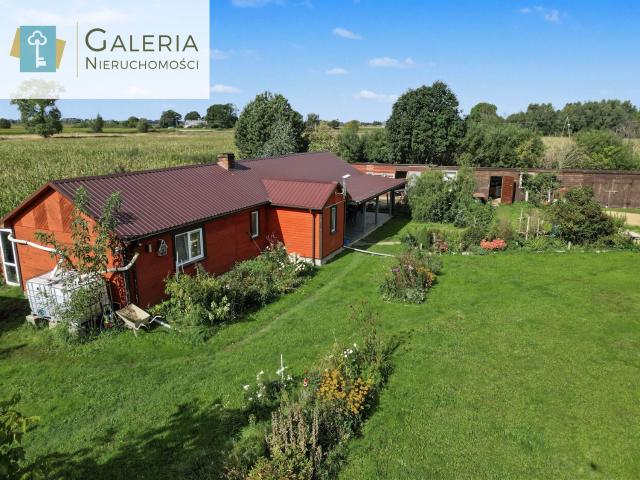 Dom na sprzedaż 3 pokoje elbląski, 109 m2, działka 5019 m2