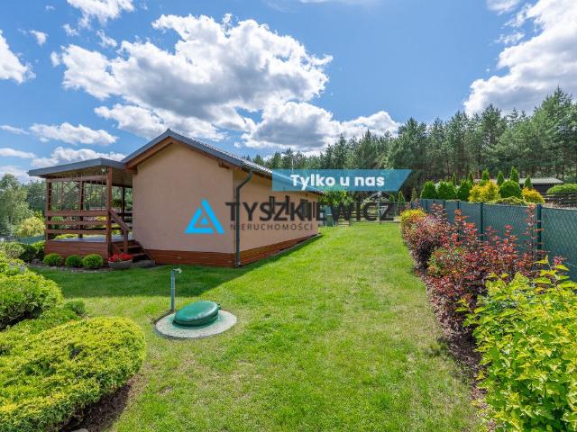 Dom na sprzedaż 3 pokoje kościerski, 35 m2, działka 1100 m2