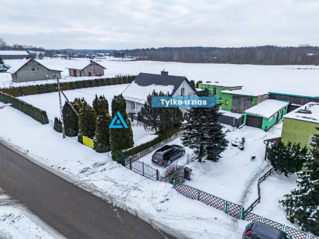 Dom na sprzedaż 3 pokoje kościerski, 81 m2, działka 1900 m2