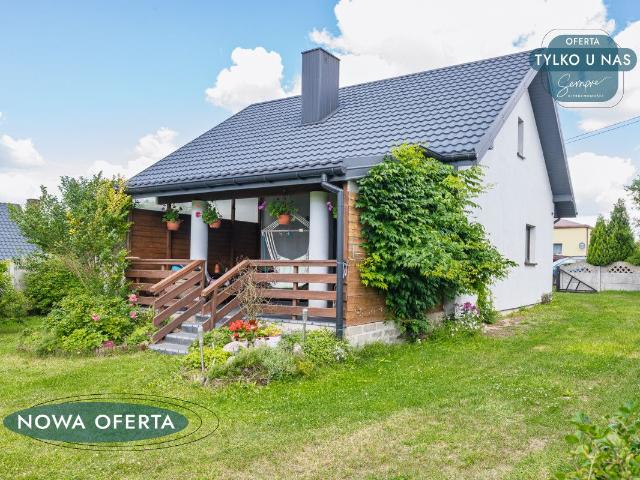 Dom na sprzedaż 3 pokoje sieradzki, 85,43 m2, działka 902 m2