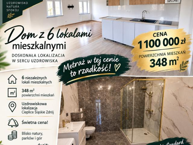 Dom na sprzedaż, Jelenia Góra, Cieplice Śląskie Zdrój, Cieplicka