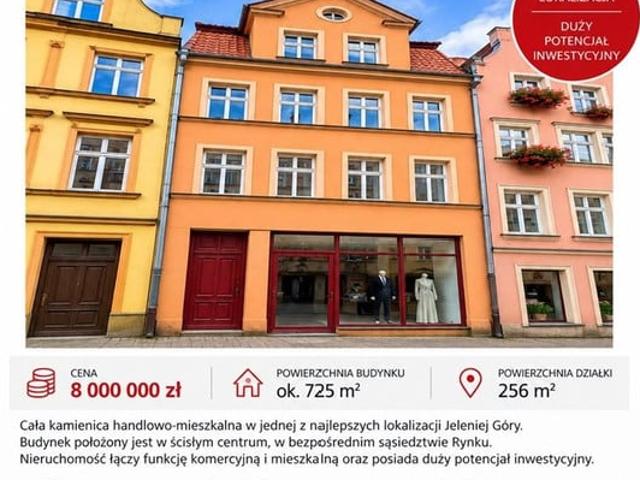 Dom na sprzedaż, Jelenia Góra, Śródmieście