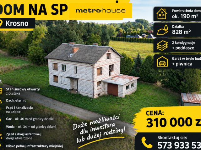 Dom na sprzedaż, Krosno, Żeromskiego