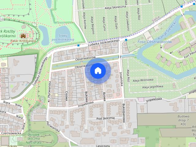 Dom na wynajem, ul. Bzowa, Warszawa Mokotów
