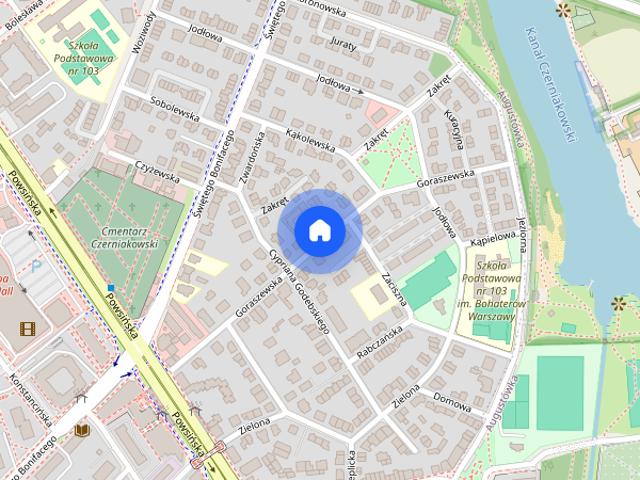 Dom na wynajem, ul. Goraszewska, Warszawa Mokotów Sadyba