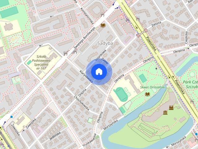 Dom na wynajem, ul. Orężna, Warszawa Mokotów
