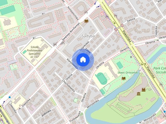 Dom na wynajem, ul. Orężna, Warszawa Mokotów