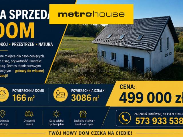 Dom, Smarżowa, 165.50 m², sprzedam dom