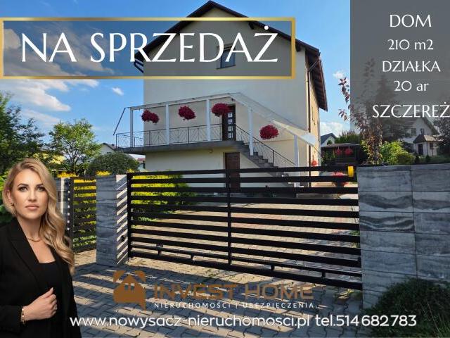 Dom sprzedam, Łącko, 210 m2, cena: 599 000 zł
