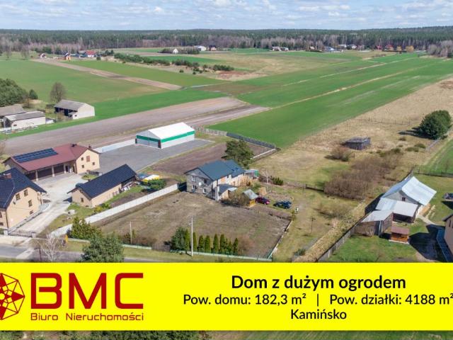 Dom sprzedam, Kamińsko, Sosnowa, 182 m2, cena: 370 000 zł
