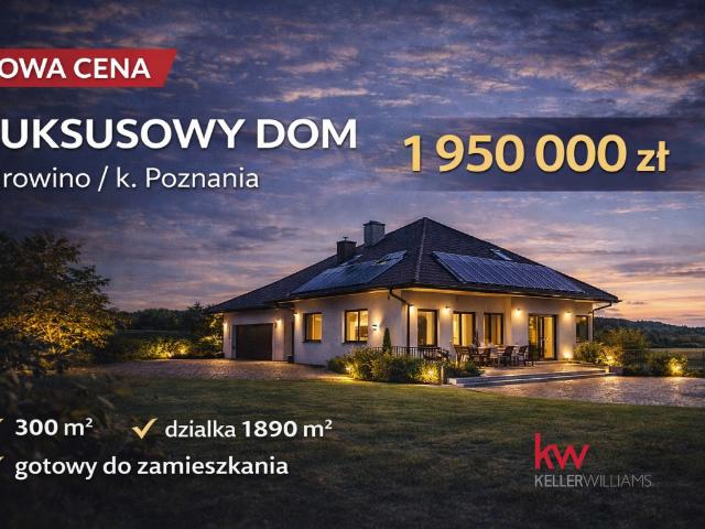 Dom sprzedam, Mrowino, Polna, 300 m2, cena: 1 950 000 zł