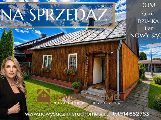 Dom sprzedam, Nowy Sącz, 75 m2, cena: 369 000 zł